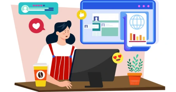 Web Design Illustration