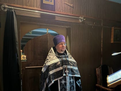 В понедельник первой седмицы поста епископ Софроний совершил чтение покаянного канона в храмах Губкина