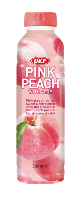 OKF с вкус на розова праскова 500мл.