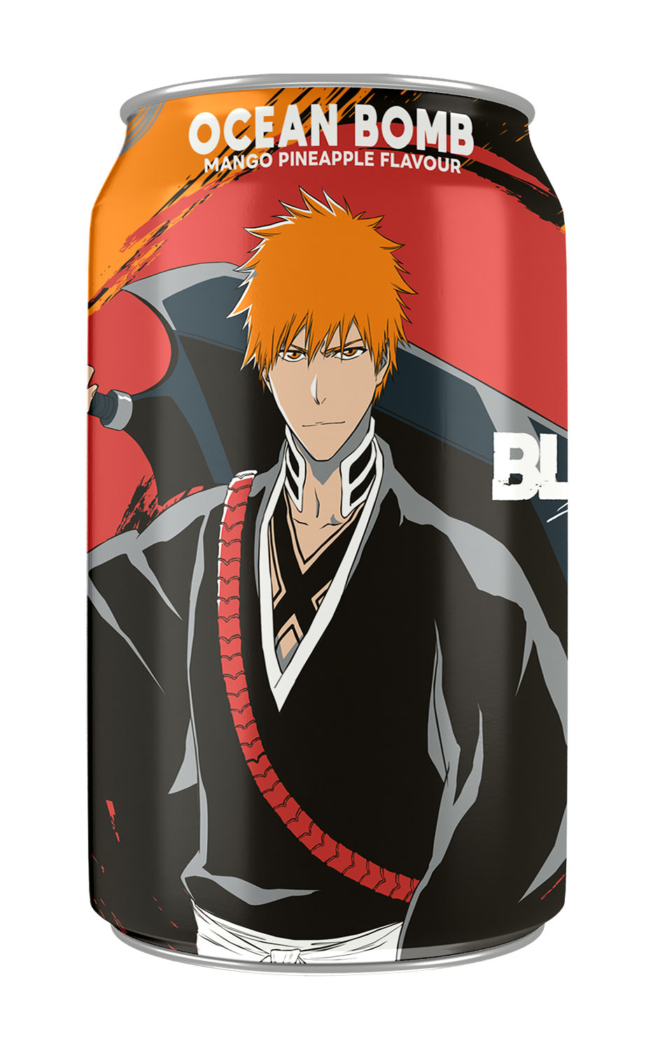 Ocean Bomb - Газирана вода с вкус на манго и ананас 330мл.