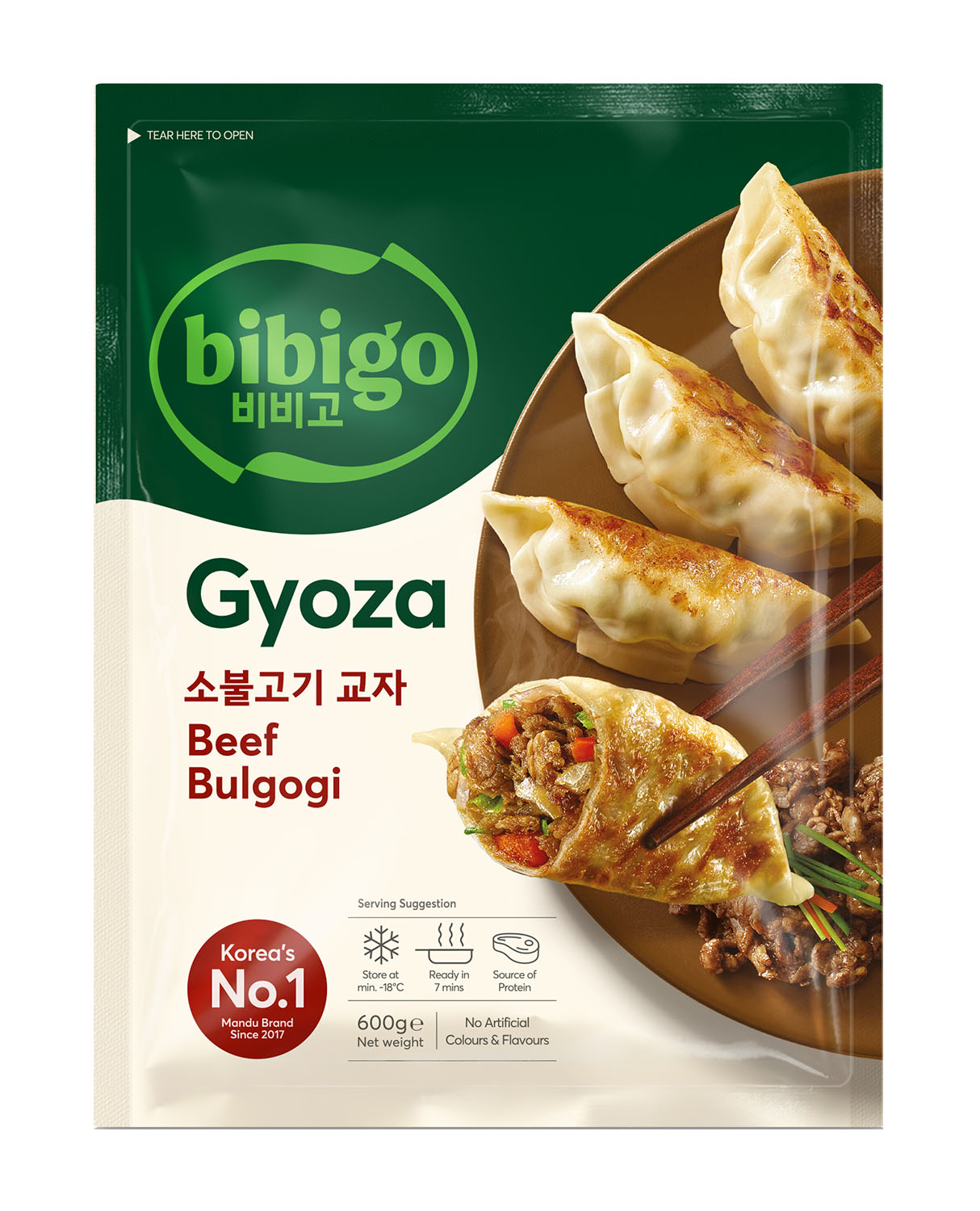 БИБИГО - МАНДУ С ТЕЛЕШКО 600гр.