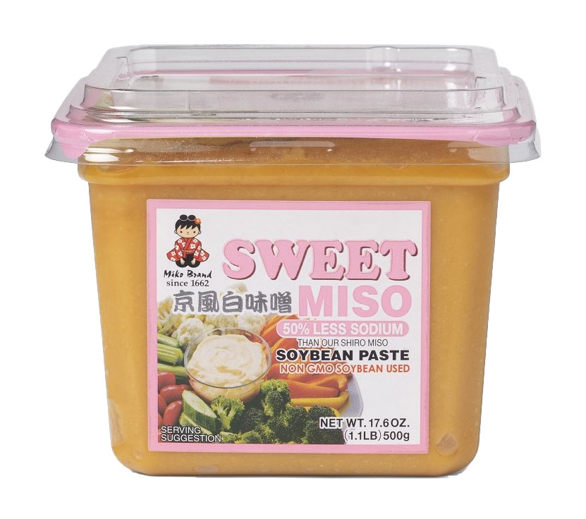Miyasaka Сладко мисо ниско съдържание на натрий, 500 г