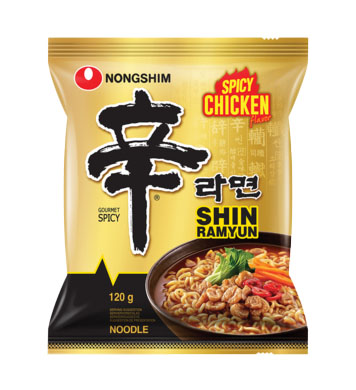 Nong Shim Рамен Шин Пилешки, Много пикантен, 120 г