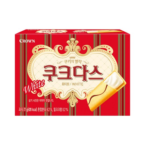 Crown Бисквити с ванилия 77гр.