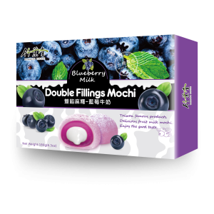 Мочи двоен пълнеж боровинка и мляко 180 г