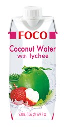 Кокосова вода - Личи 500 мл