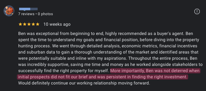 Client recommendation