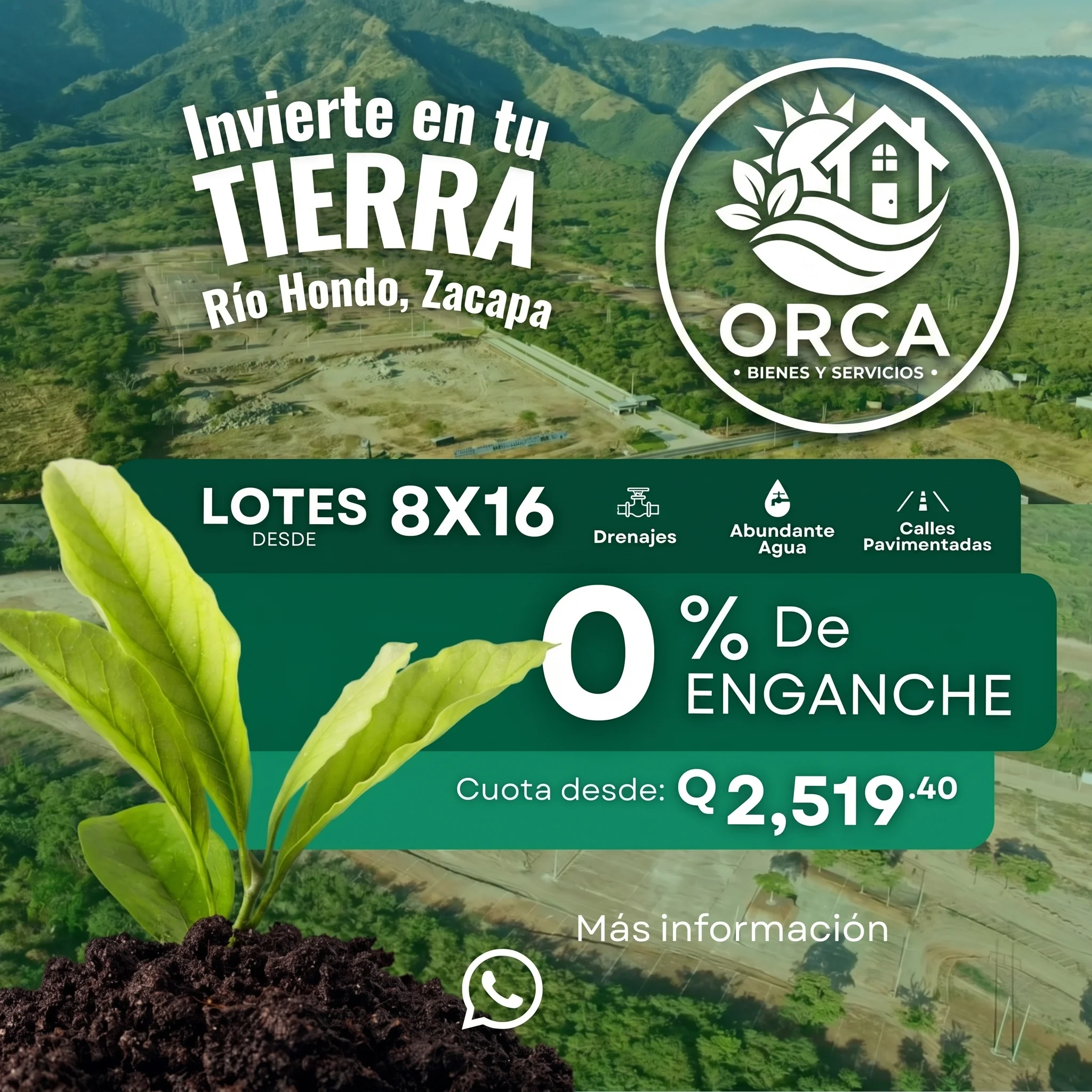 Información Residenciales La Sierra Zacapa
