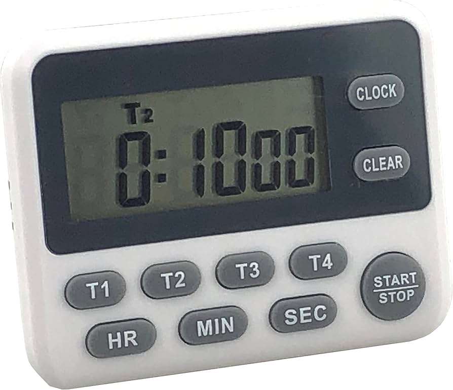 temporizador de cocina con 4 tiempos accesorios guatemala
