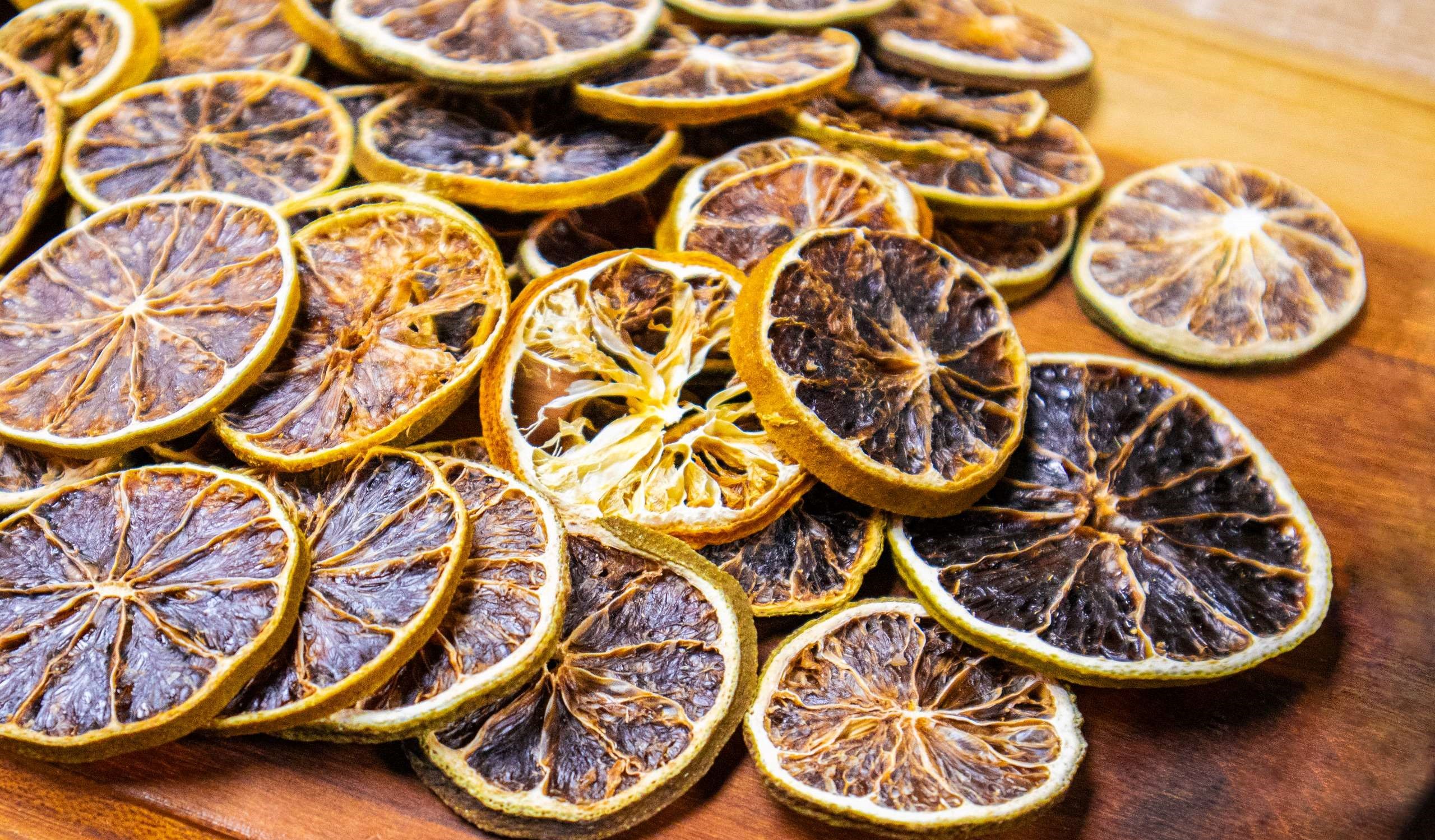 rodajas de limón deshidratadas bartender guatemala
