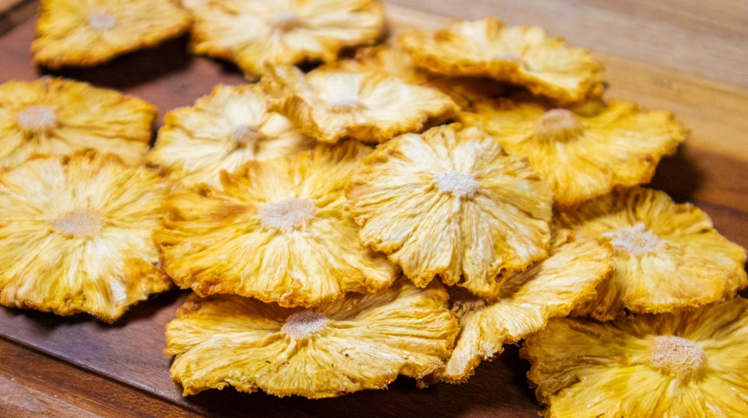 rodajas de piña deshidratadas bartender guatemala