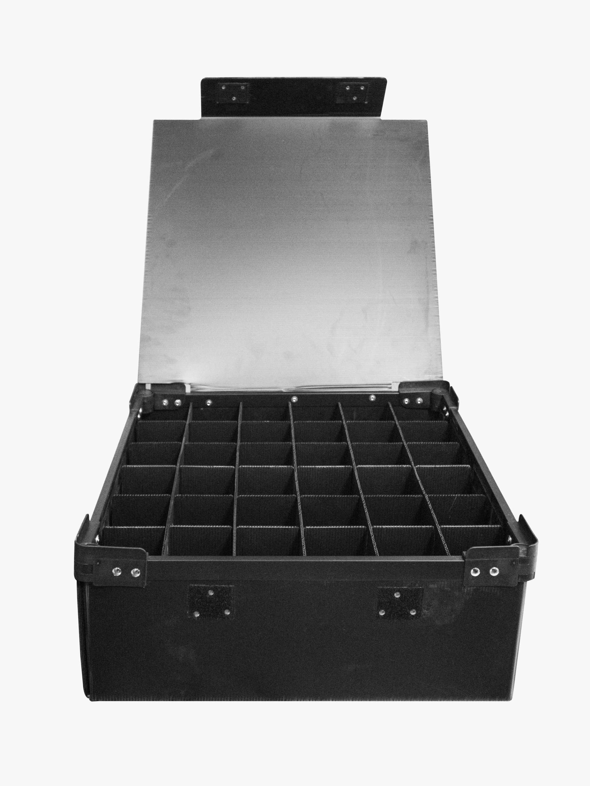 caja organizadora vasos 36/18.5 cm servicio guatemala