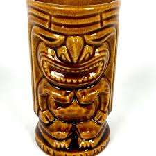 vaso tiki totem 10 oz. cristalería guatemala