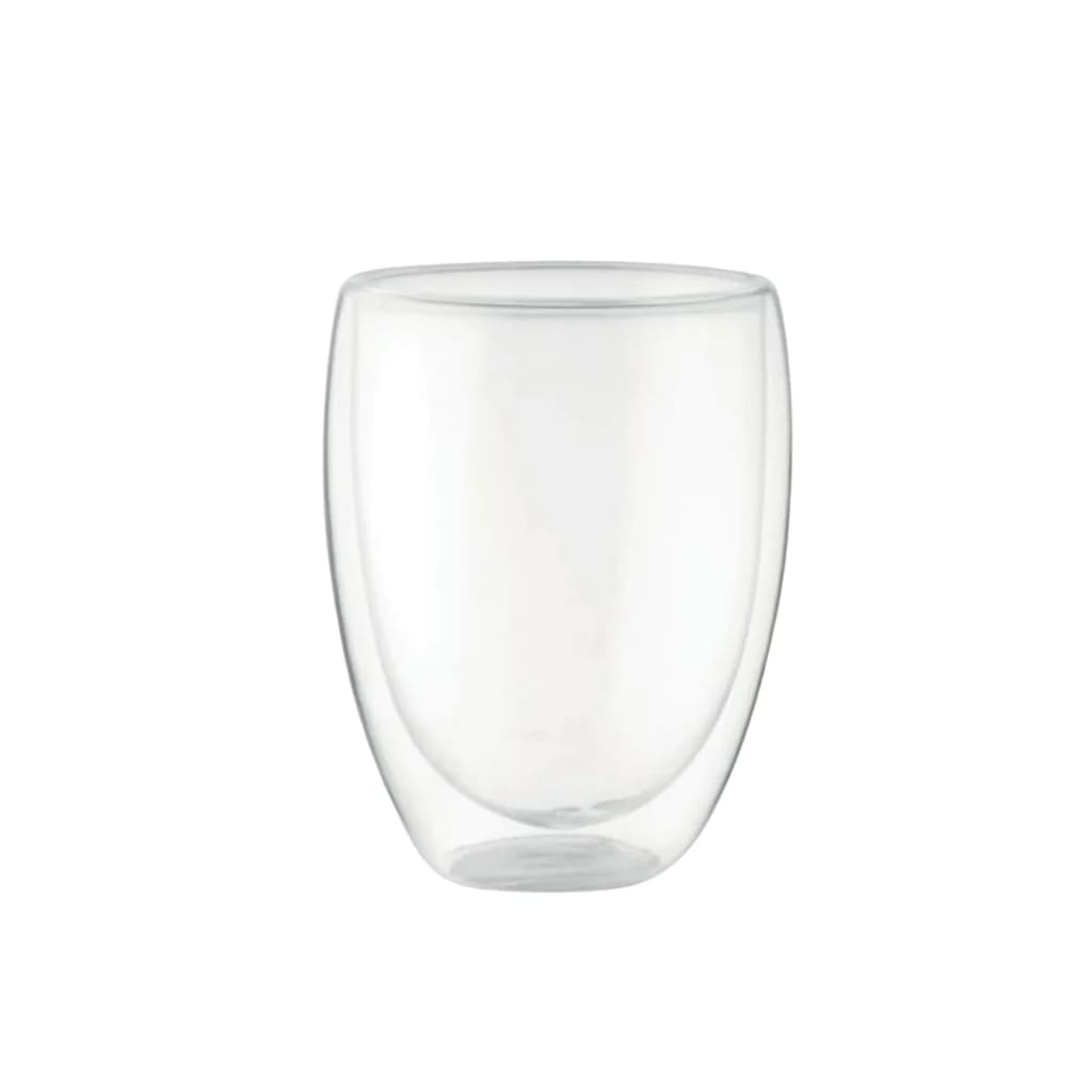 vaso vidrio doble capa 3 oz. cristalería guatemala