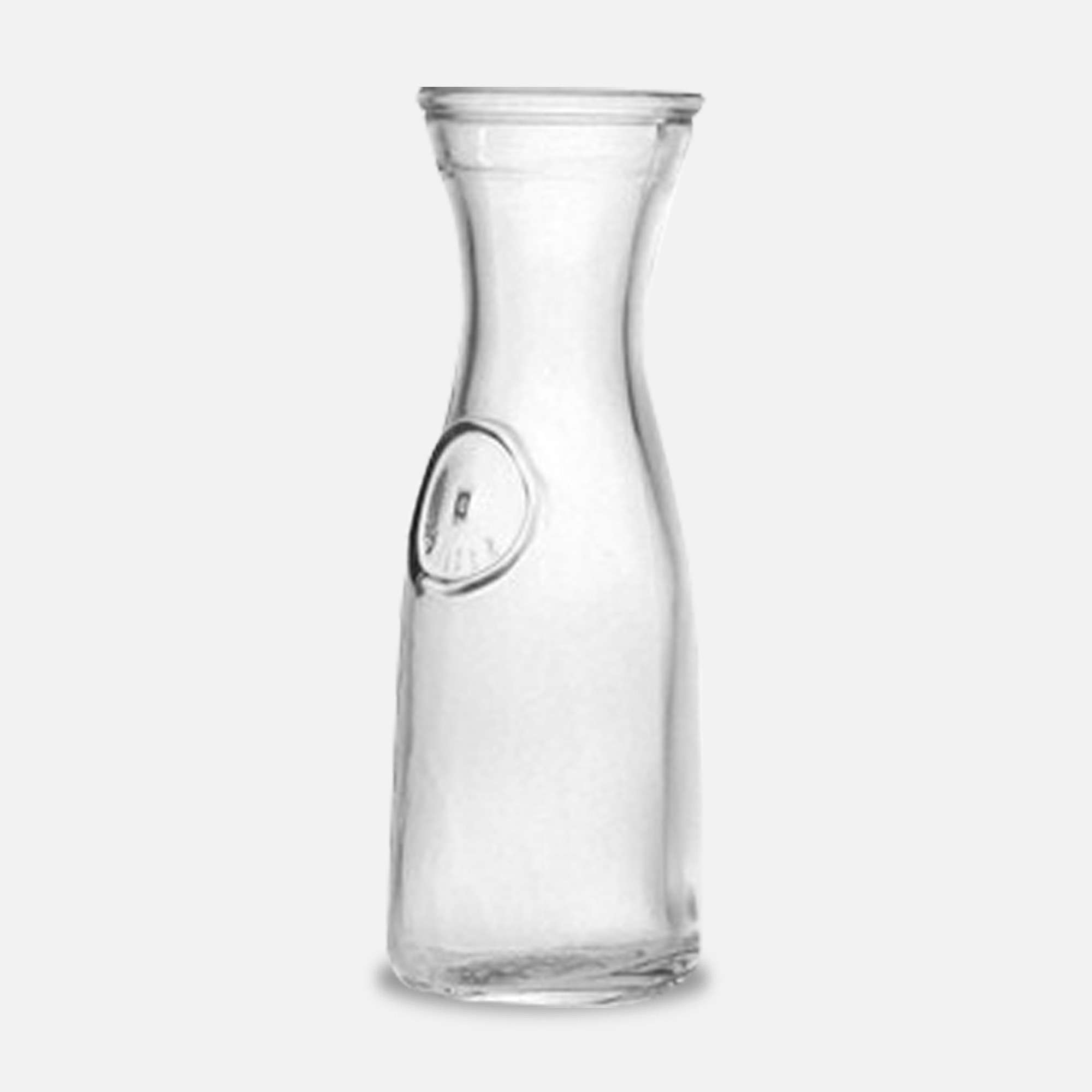 vaso de vidrio lechero 1 lt cristalería guatemala