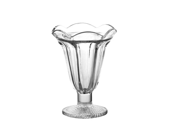 copa vidrio para helado 6 oz. cristalería guatemala