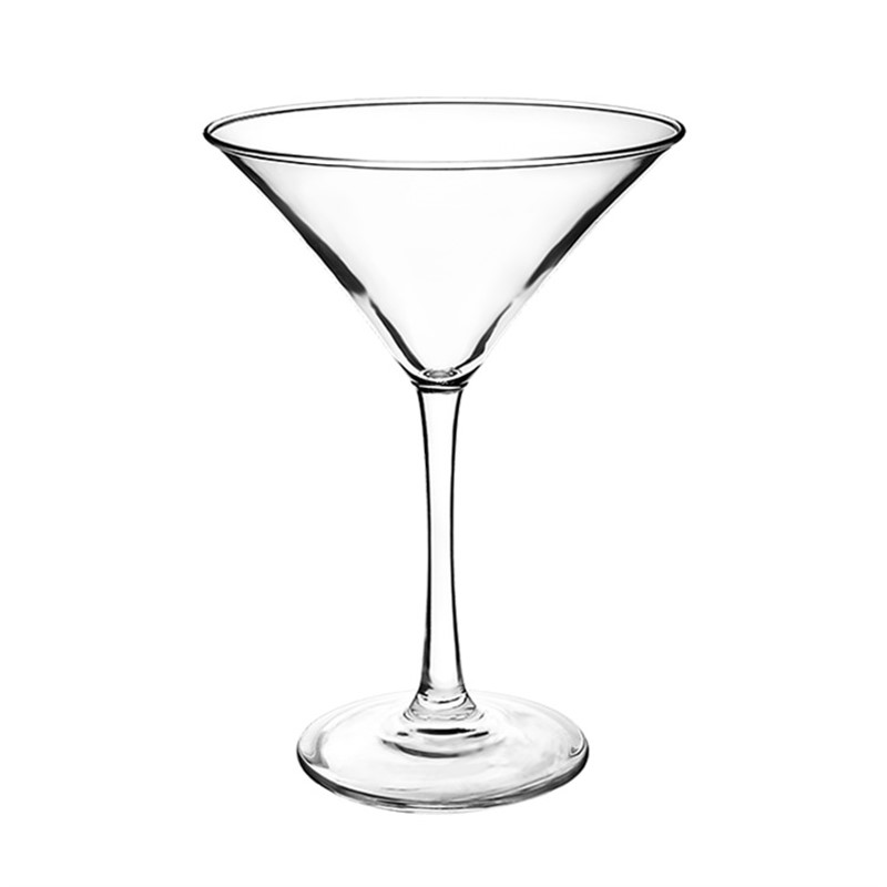 copa vidrio para martini 8 oz. cristalería guatemala