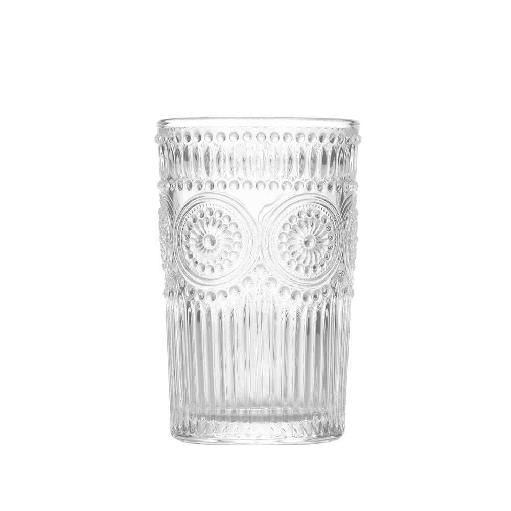 vaso alto griego 12 oz. cristalería guatemala