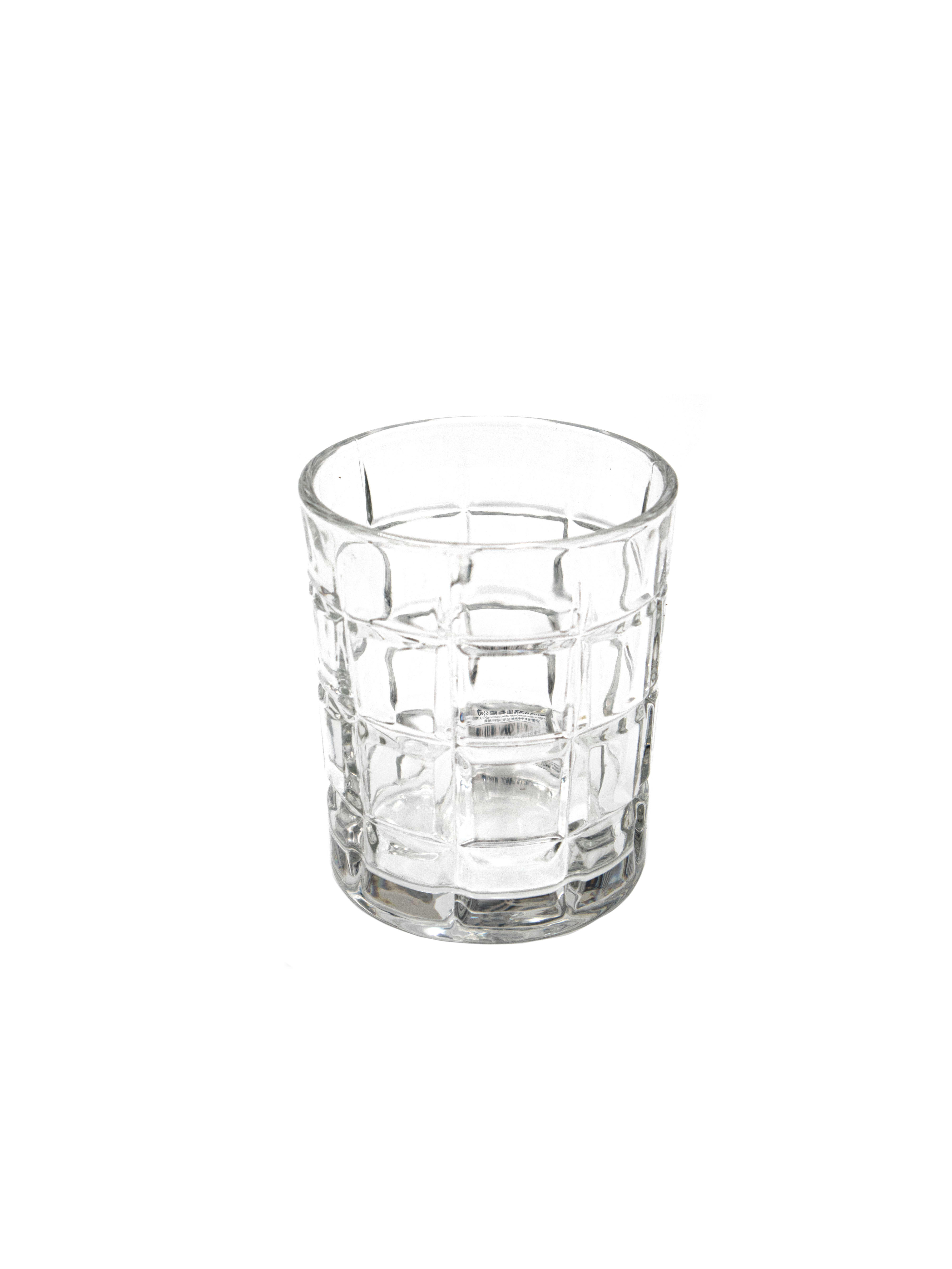 vaso whiskero de vidrio 11 oz. cristalería guatemala