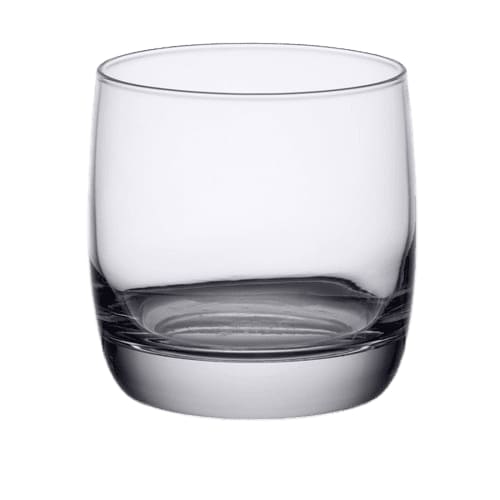vaso vidrio rockero 10 oz. cristalería guatemala