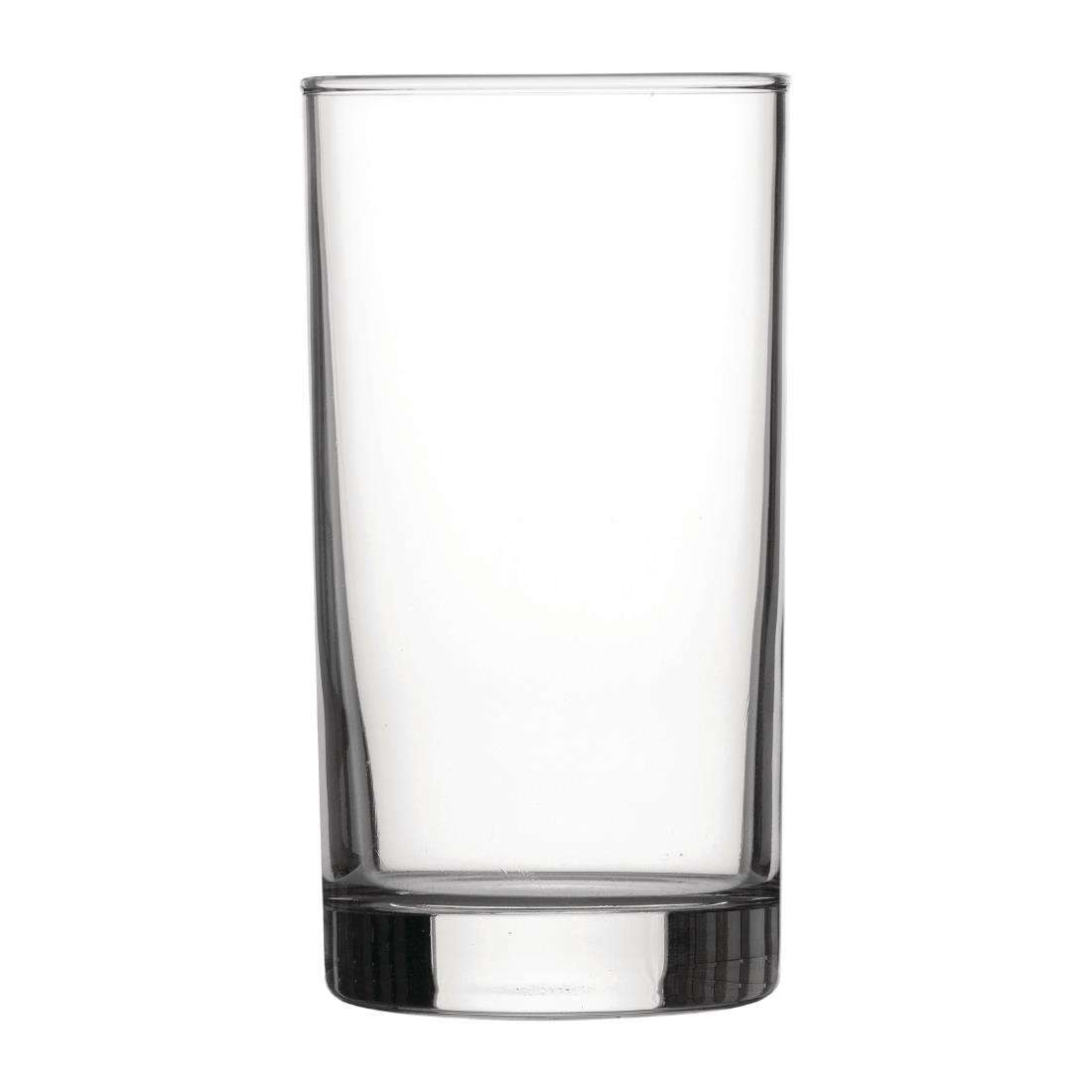 vaso vidrio alto 5 oz. cristalería guatemala