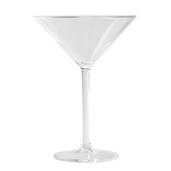 copa martini (policarbonato) 10 oz. cristalería guatemala