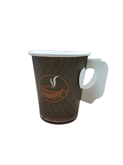 vaso genérico con asa 8 onzas desechables guatemala