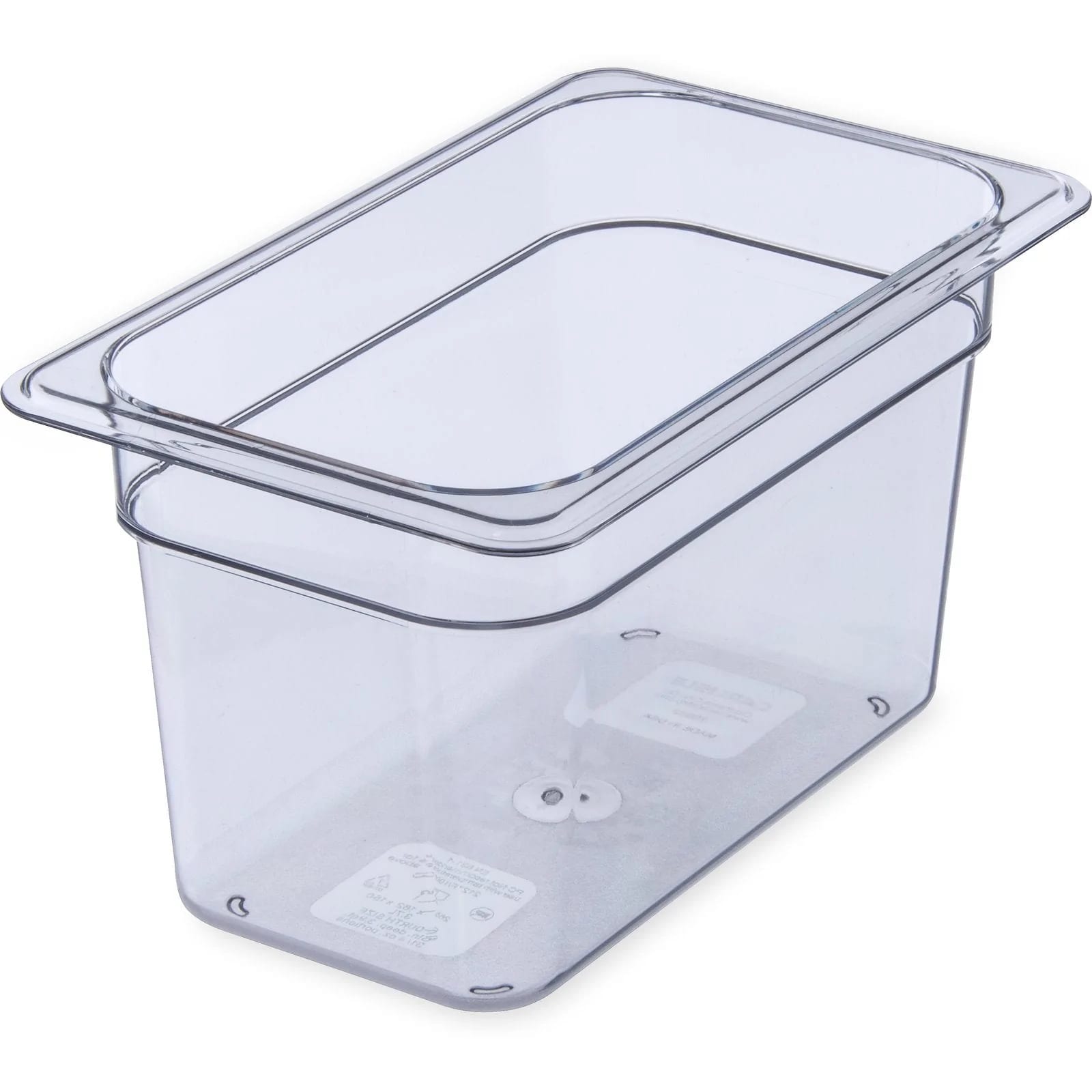 inserto pc 1/4 15 cm (3.7 litros) catering guatemala