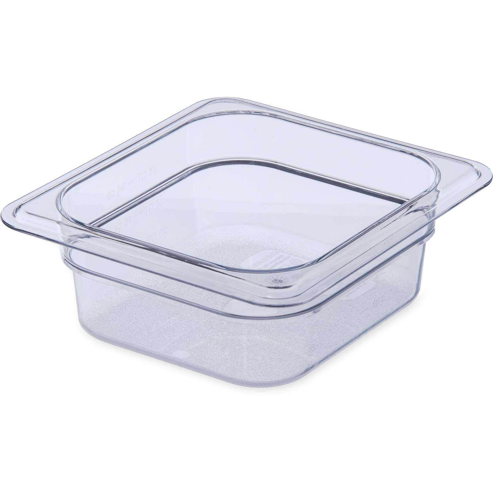 inserto pc 1/6 6.5 cm (1 litro) catering guatemala