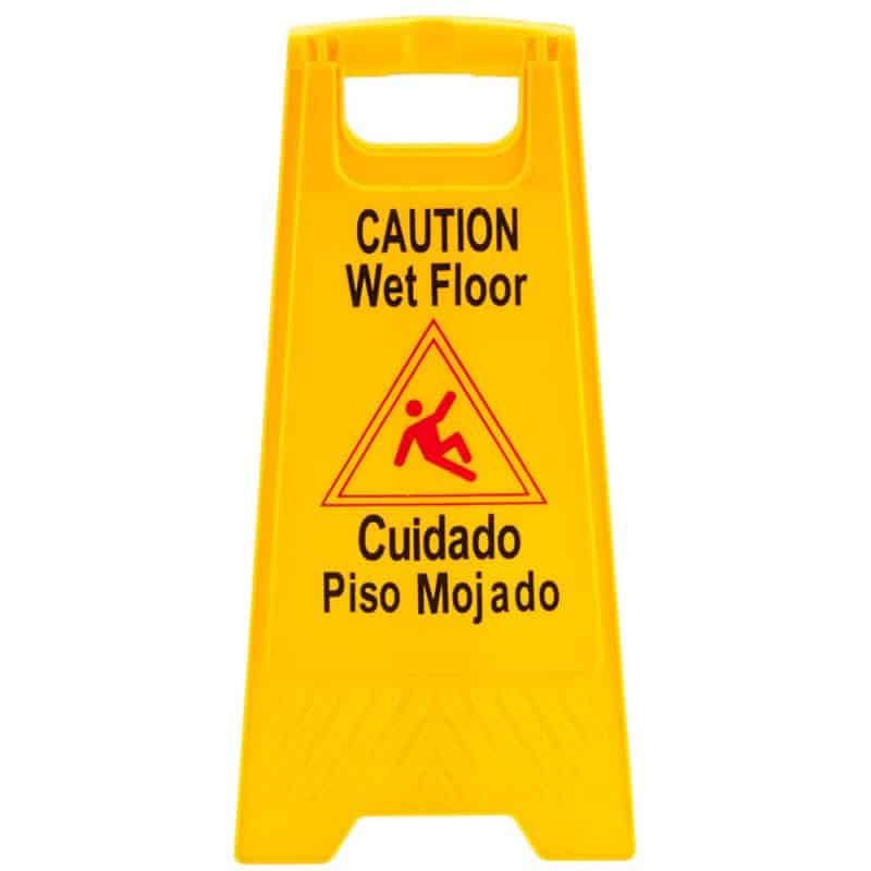 stand para piso mojado servicio guatemala