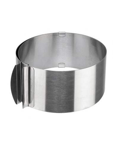 ANILLO AJUSTABLE (Acero Inoxidable 430) DE 18 A 30 cms y 9 cms de alto
