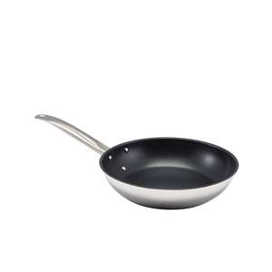 sartén de acero inoxidable con teflón 8 pulgadas cocción guatemala