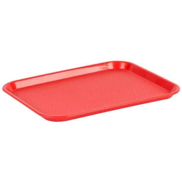AZAFATE ROJO DE PLÁSTICO