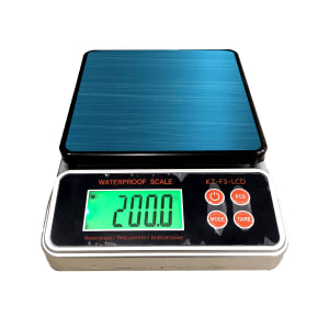 pesa con plato de acero 10kg 18 x 13 x 3 cms utensilios guatemala