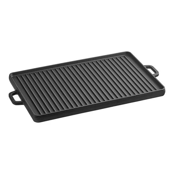 plancha de doble lado de 50 x 23 cms cocción guatemala