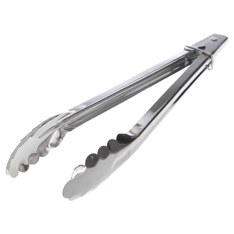 tenazas deluxe (acero inoxidable 201) 9.5 pulgadas utensilios guatemala