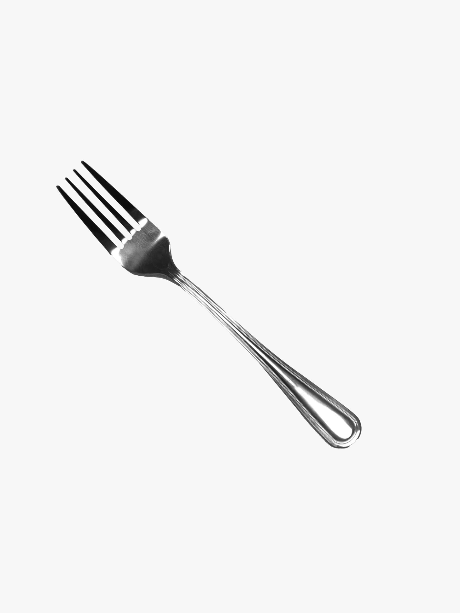 tenedor de (acero inoxidable) 19.6 cms vajilla guatemala