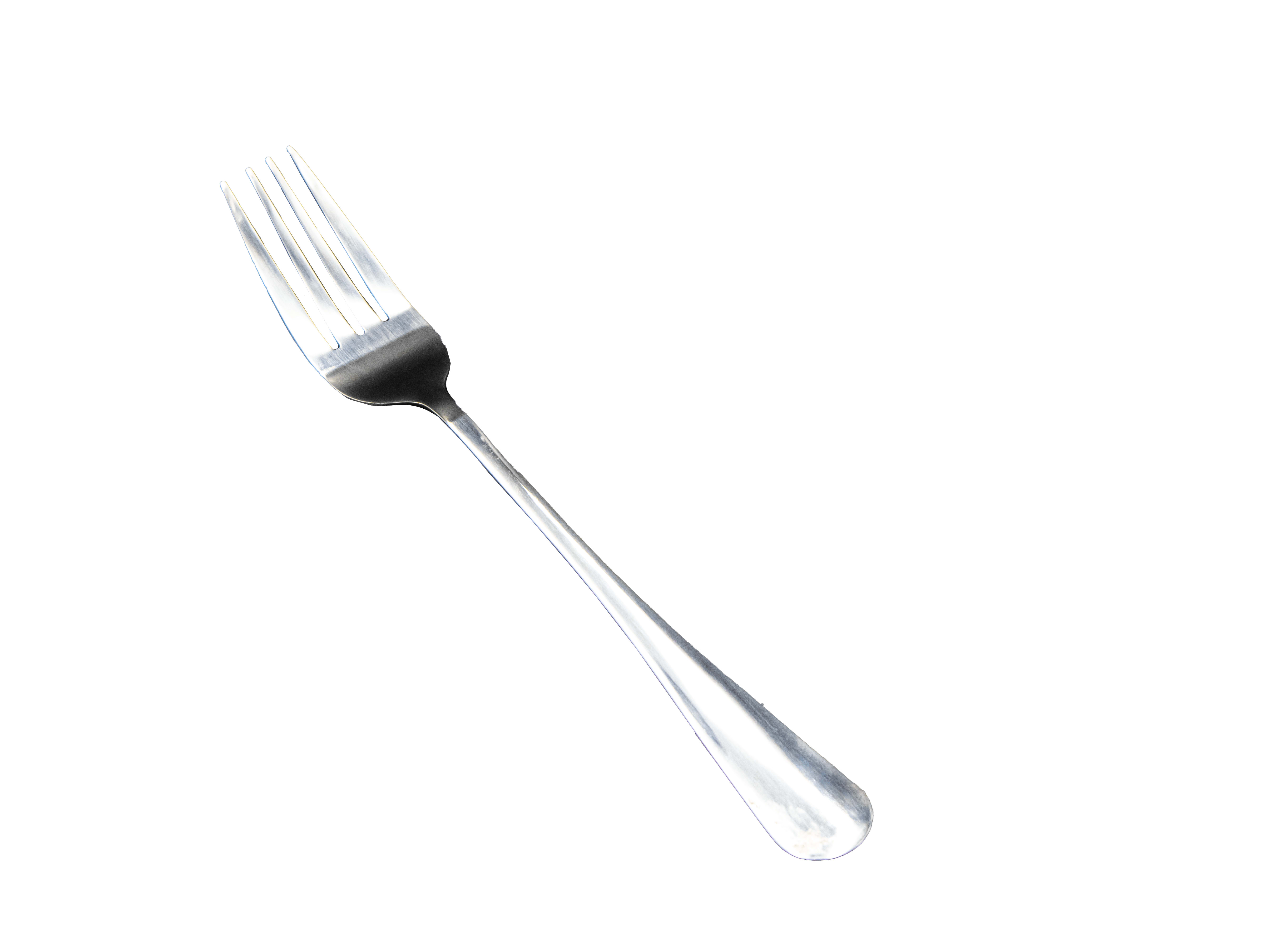 tenedor de (acero inoxidable) 18.5 cms vajilla guatemala