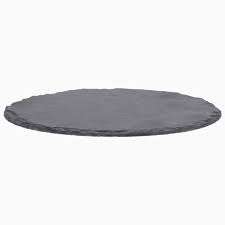 plato redondo de piedra 20 cms vajilla guatemala