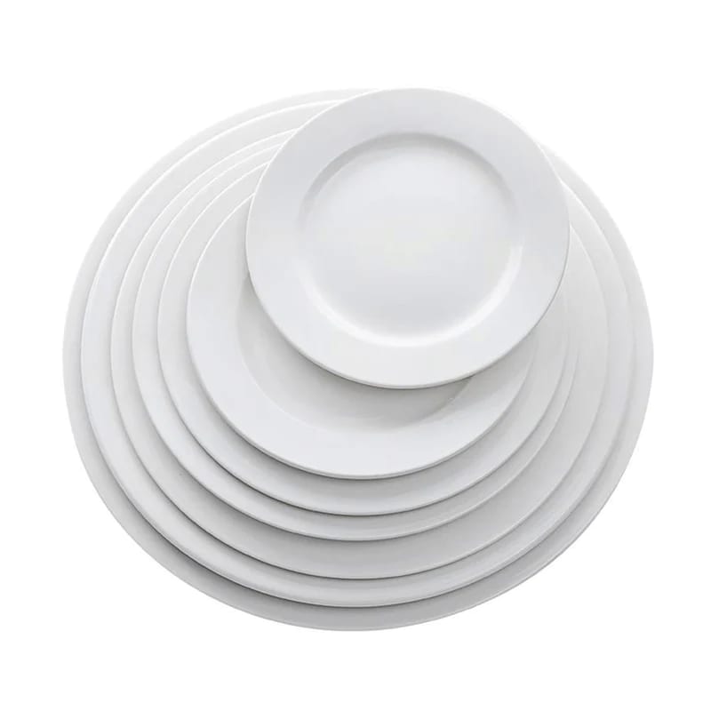 plato plano porcelana 5 pulg. vajilla guatemala