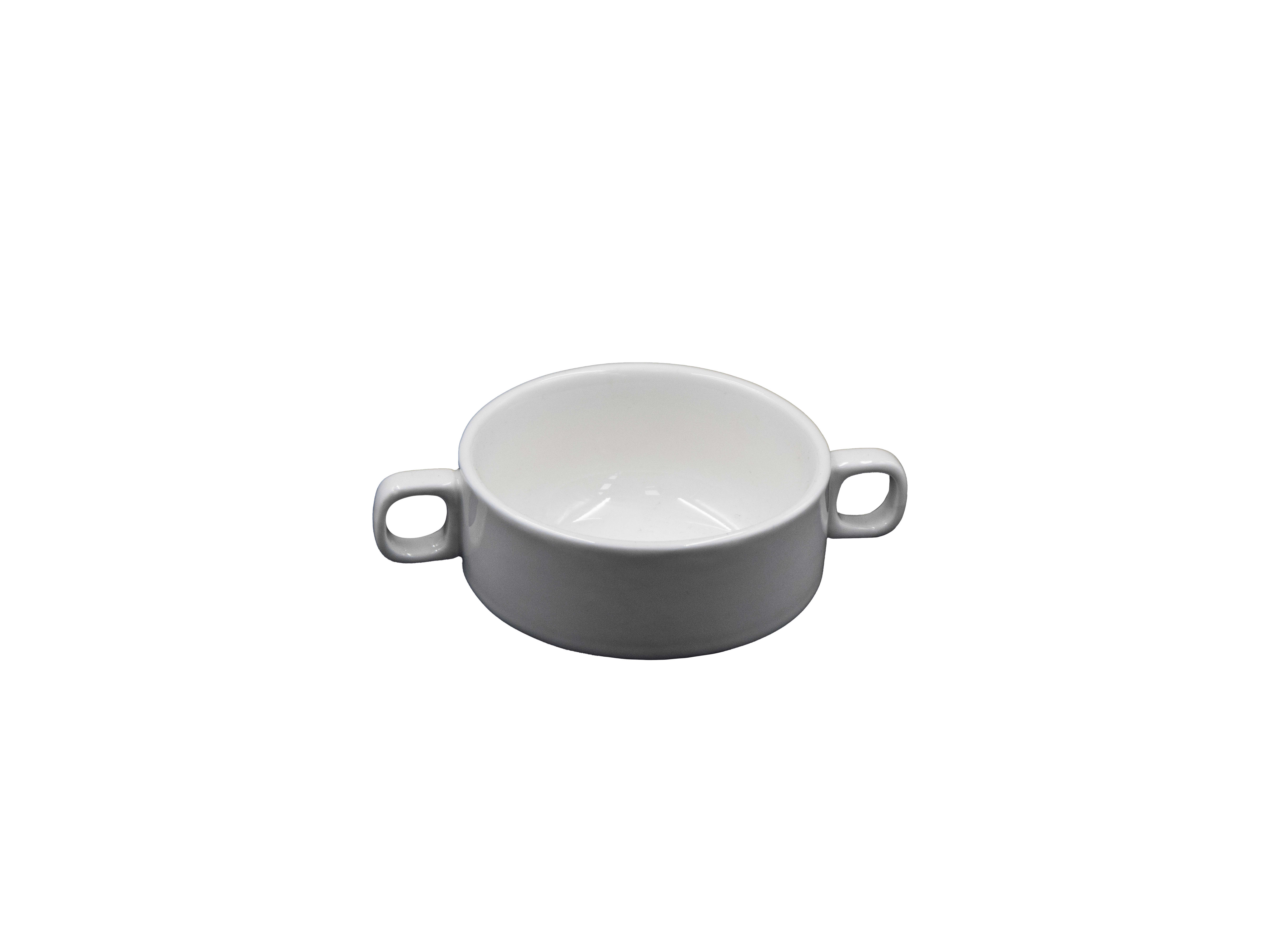 plato sopero porcelana 4.5 pulg. vajilla guatemala