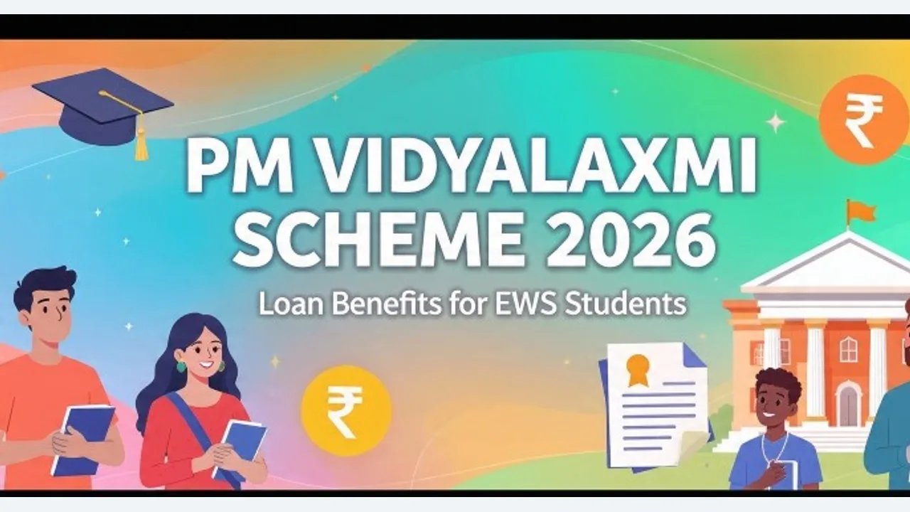 PM Vidyalaxmi Scheme 2026 Loan Benefits for EWS Students