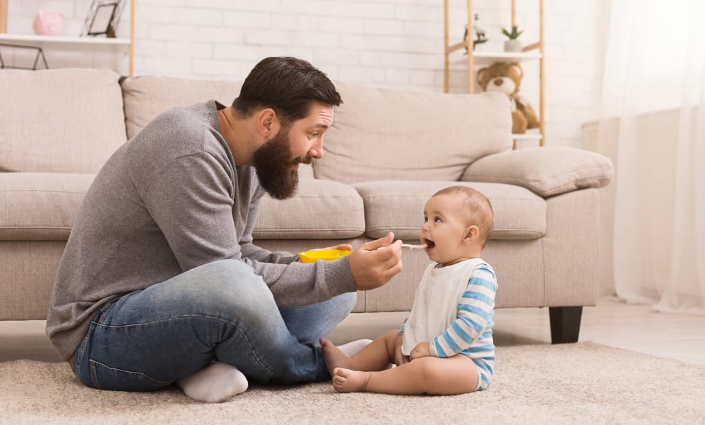 Wat eet je baby op een doorsnee dag? 