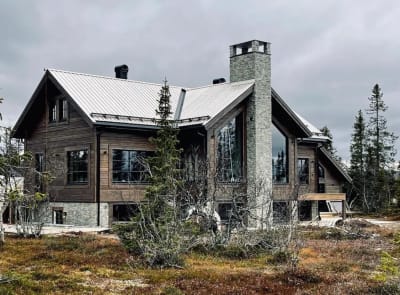 Stor fjällstuga i Storhogna bild 1