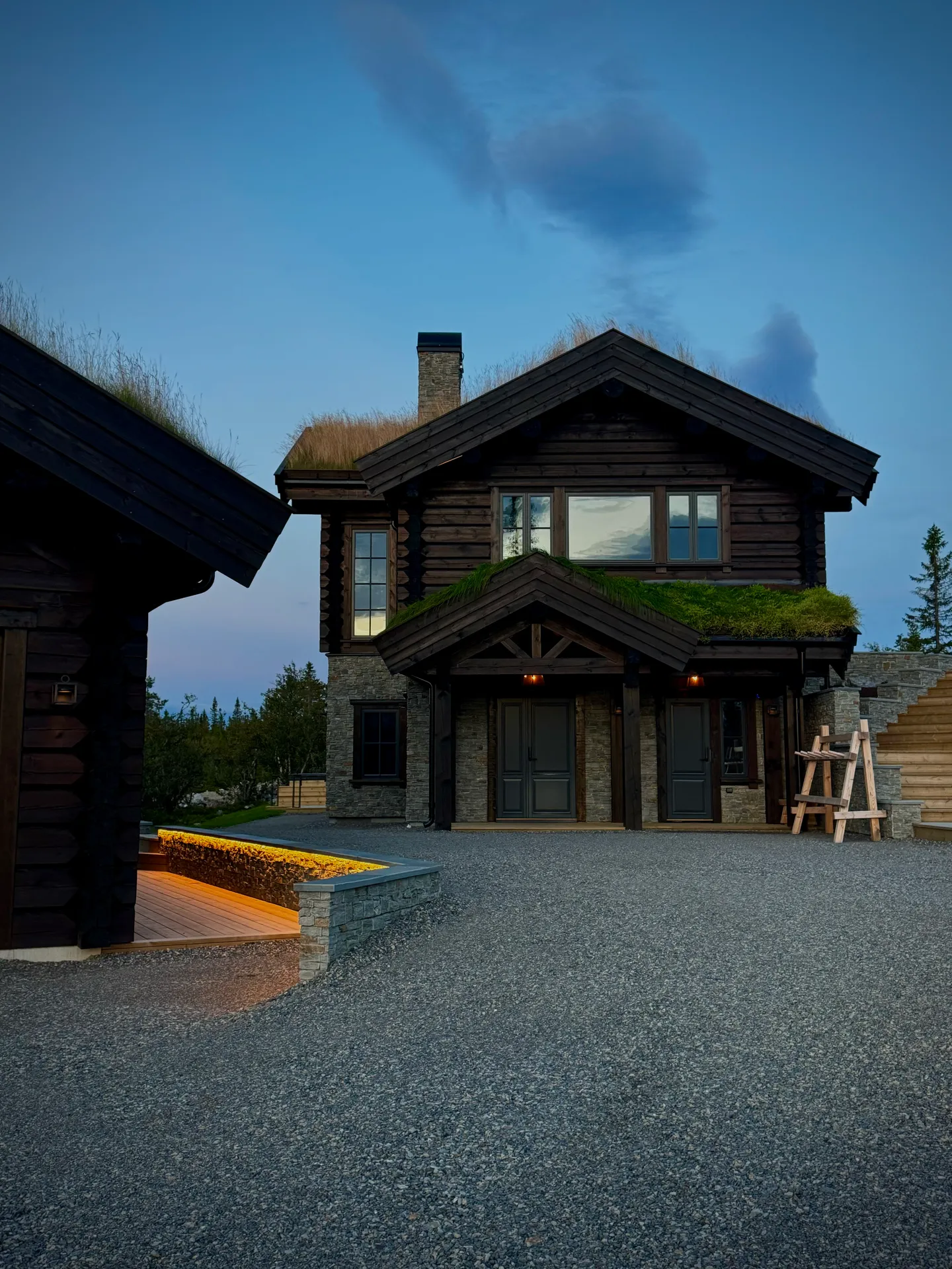 Timmerhus i Storhogna