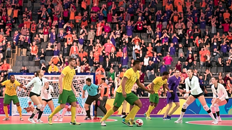 avant-match HBC Nantes, Neptunes, FC Nantes