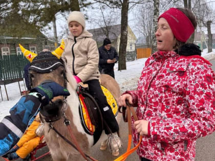 Многодетные семьи организовали праздник для жителей деревни Марьино