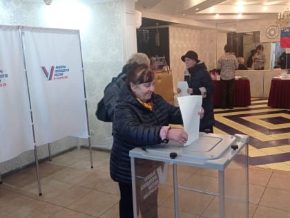 Дороховчане голосуют с раннего утра