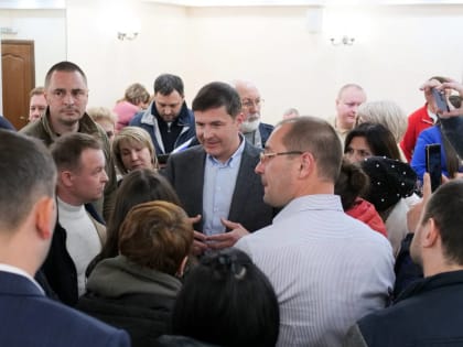 Владимир Волков провел встречу с жителями Люберец в формате выездной администрации