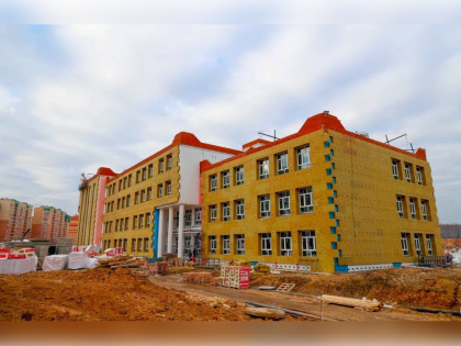 Реконструкция школы №7 в Дзержинском округе идет с опережением графика